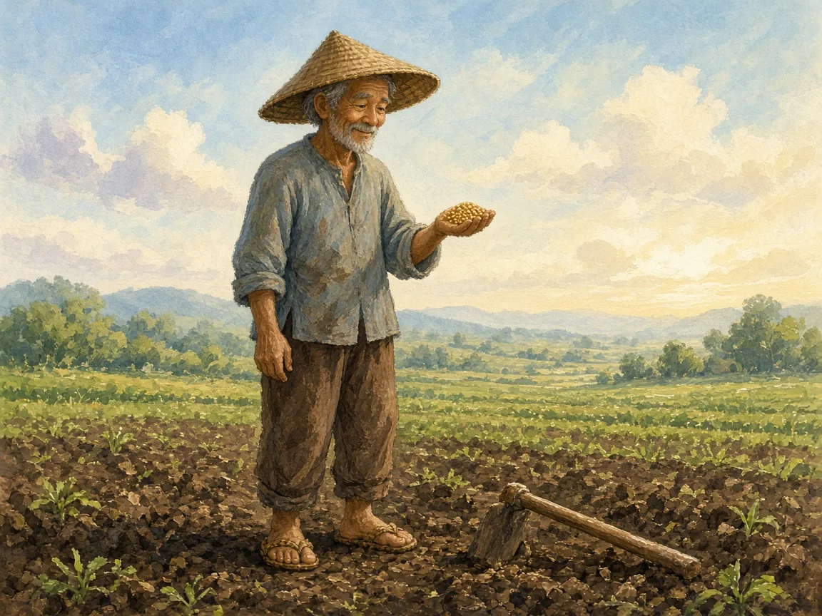 Minh họa Người nông dân và Những hạt giống